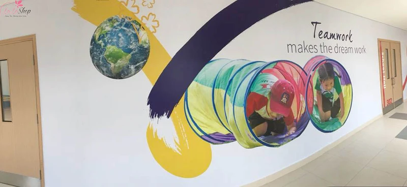 Hình ảnh vui chơi của các bé