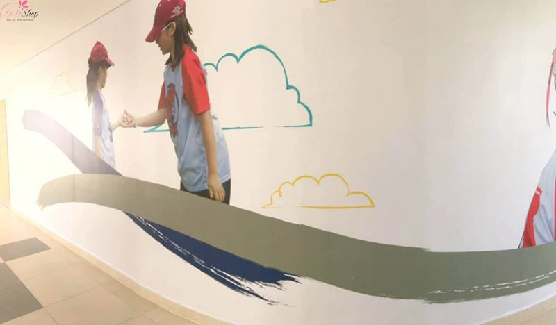 Hình ảnh các bé vui chơi khi học ở trường