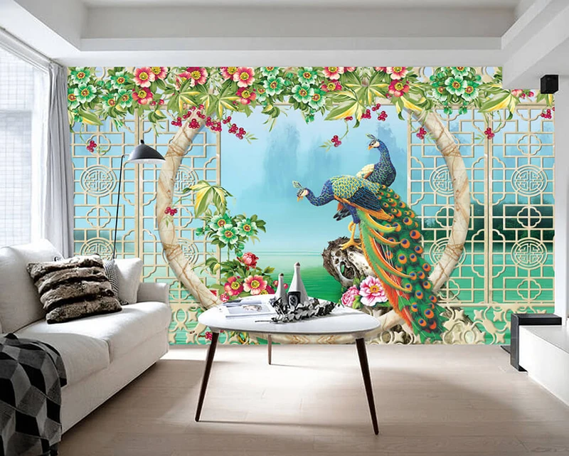 Tranh dán tường 3D giá bao nhiêu? Cùng tham khảo tại Lala Shop nhé