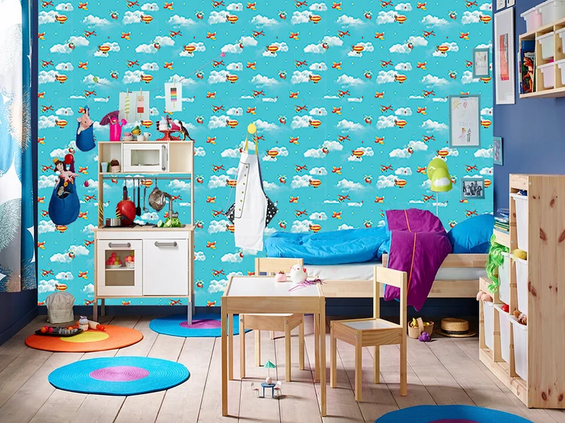 Giấy dán tường Hàn Quốc trang trí phòng ngủ & phòng khách giá bao nhiêu tiền 1m2?