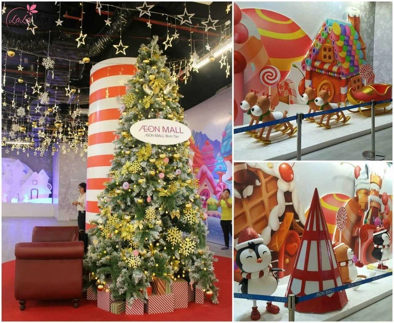 AEON Mall là địa điểm lý tưởng cho gia đình và các cặp đôi trong mùa Noel