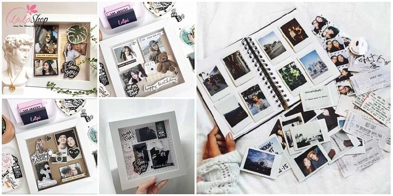 Album hoặc khung ảnh giúp lưu giữ kỉ niệm đẹp của bạn với bạn thân