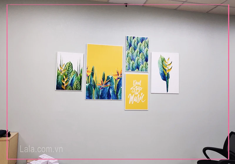 Thêm vài bức tranh làm đẹp cho văn phòng