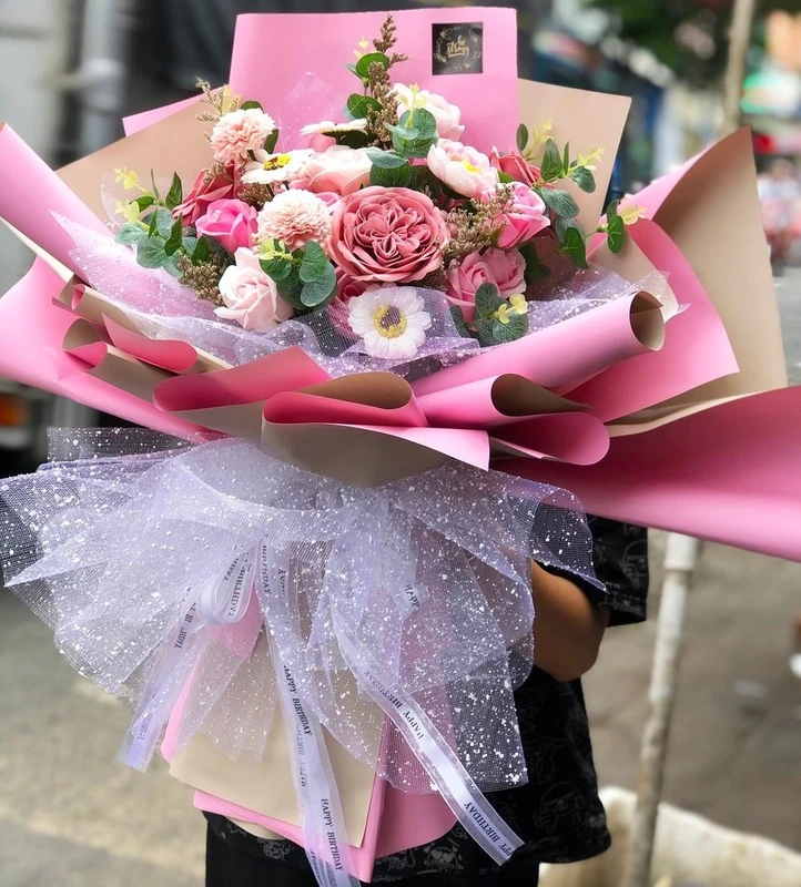 Ảnh bó hoa tặng chúc mừng ngày 20/10