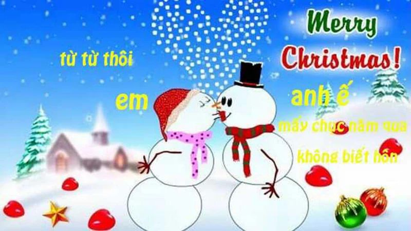 Những hình ảnh chúc mừng Giáng sinh 2024 và Năm mới đẹp nhất 2025