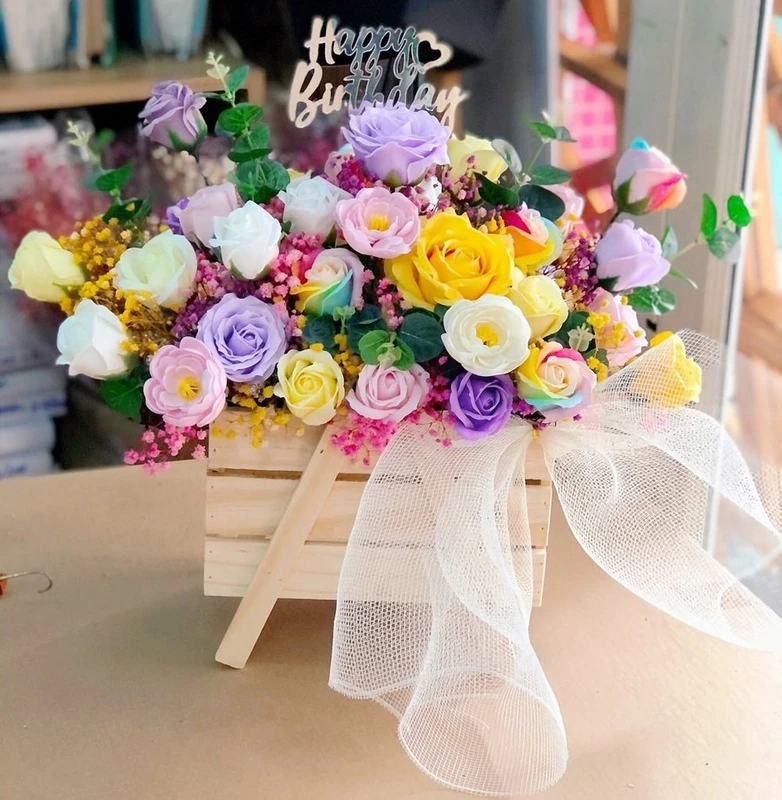 Ảnh lẵng hoa tặng chúc mừng ngày 20/10