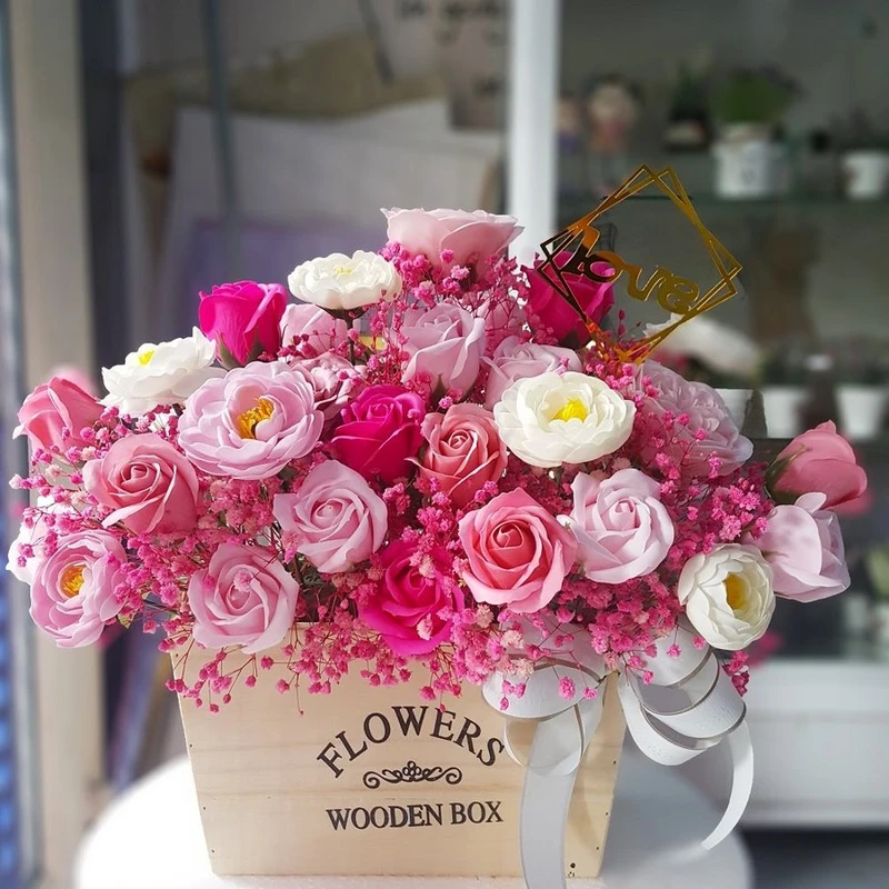 Ảnh lẵng hoa tặng chúc mừng ngày 20/10