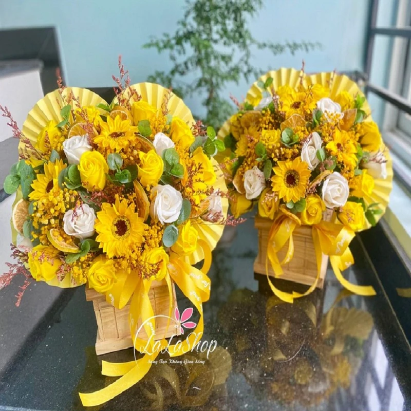 Ảnh lẵng hoa tặng chúc mừng ngày 20/10