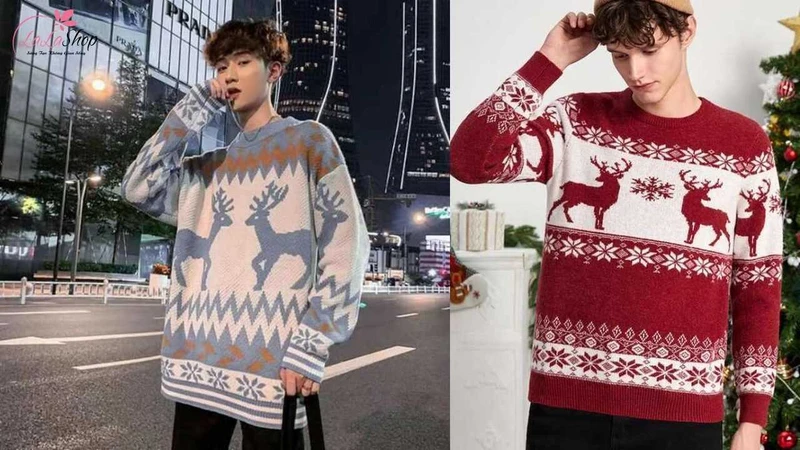 Áo len là món quà phù hợp tặng vào Giáng sinh