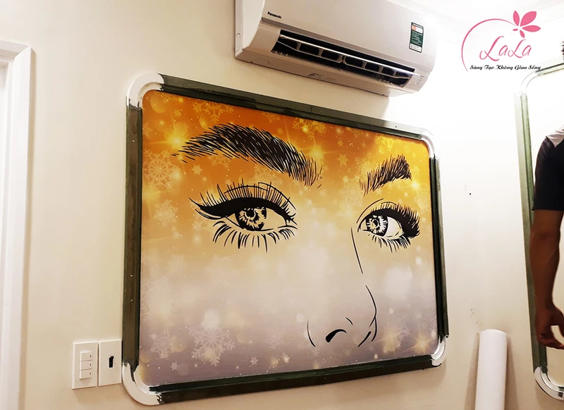 Tranh vẽ mắt, mày thẩm mỹ