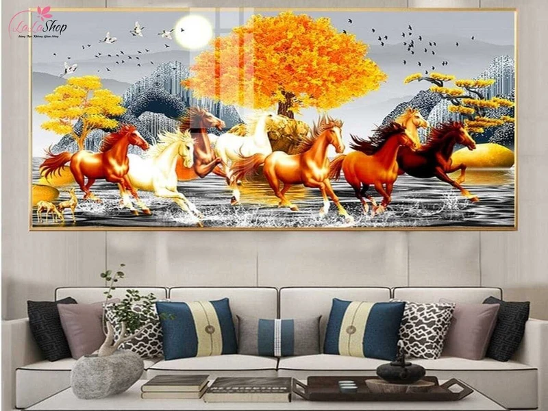 Bạn có thể chọn tranh treo tường làm quà trung thu tặng đối tác doanh nghiệp