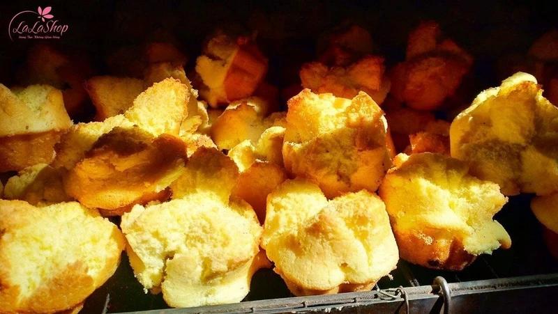 Bánh thuẫn đặc trưng của người dân đất võ