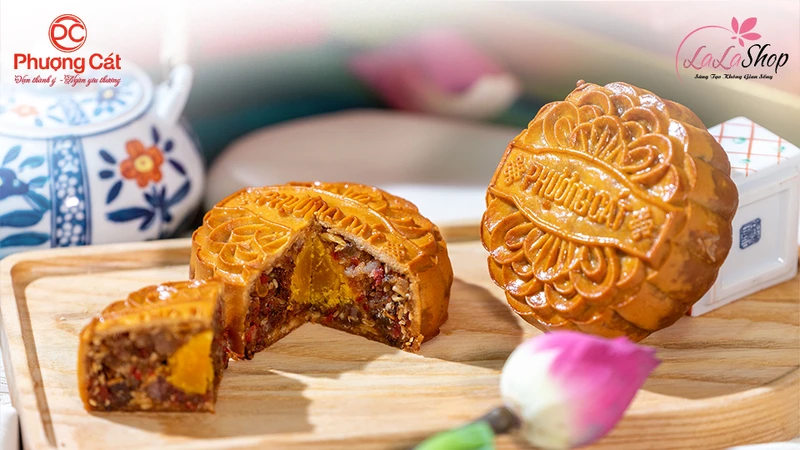 Bánh trung thu nhân mặn gà quay