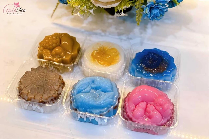 Bánh Trung thu rau câu cần được bảo quản trong tủ lạnh ngay sau khi làm hoặc mua về