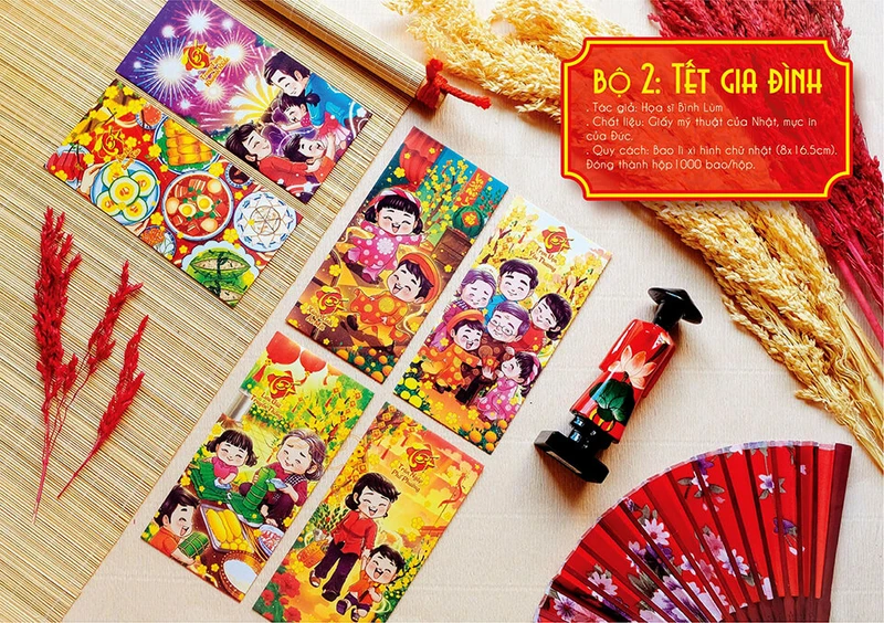 Bao lì xì giá sỉ tại cửa hàng Craft & More