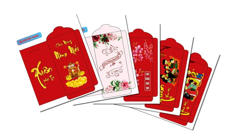 Bao lì xì giá sỉ tại cửa hàng Vinanetco