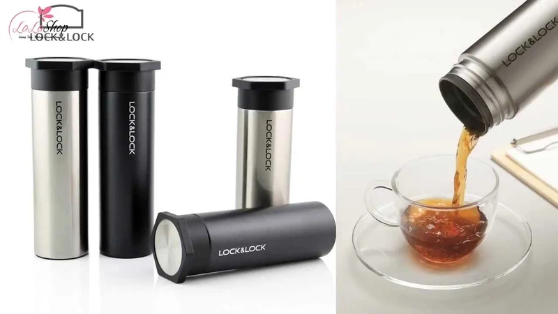 Bình giữ nhiệt có thể giữ nước nóng hoặc lạnh nên rất tiện lợi cho cô sử dụng