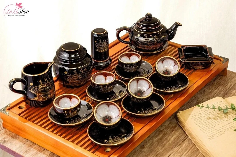 Bộ ấm trà sang trọng giúp nâng tầm trải nghiệm thưởng trà