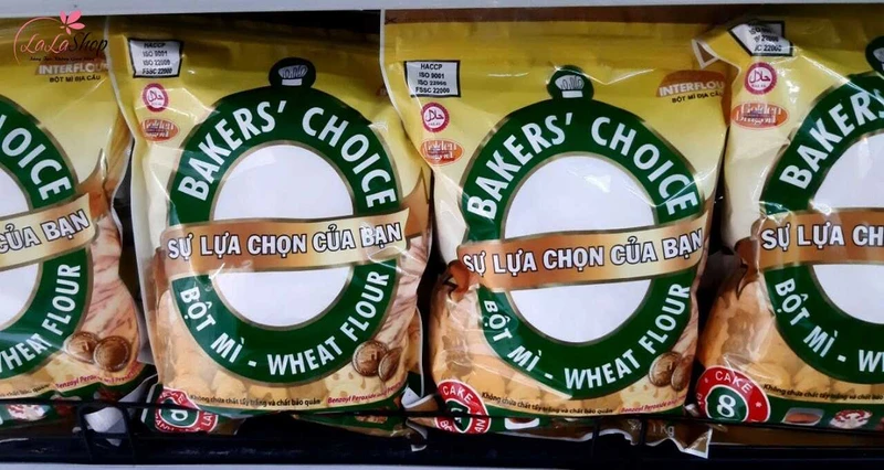 Bột mì số 8 sẽ làm vỏ bánh hơi khô và cứng