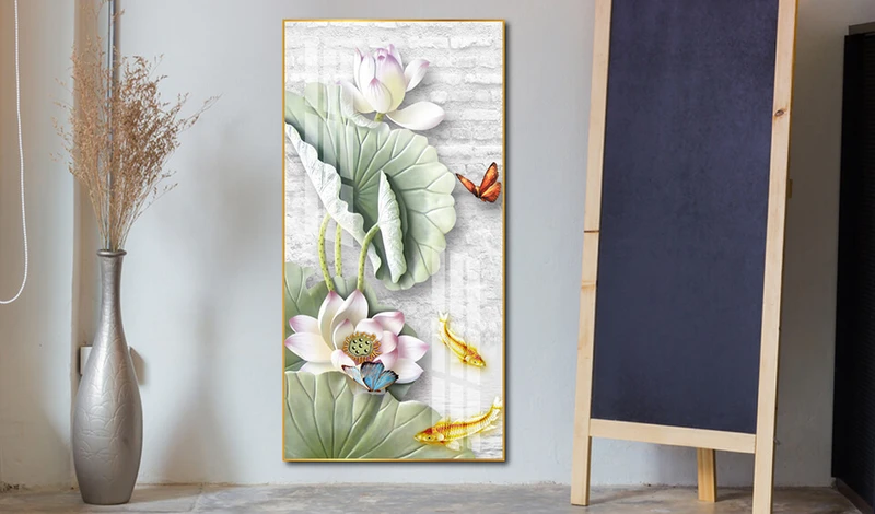 Ý nghĩa tranh cá chép và hoa mẫu đơn là gì và hợp với tuổi nào?