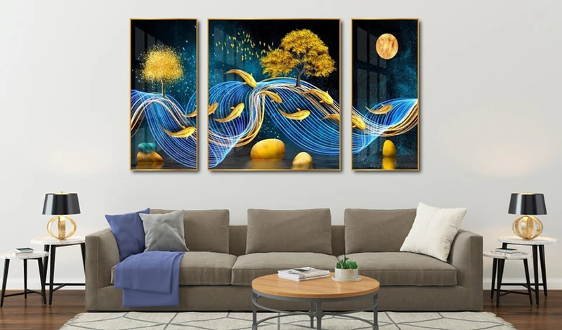 Ý nghĩa tranh cá chép và hoa mẫu đơn là gì và hợp với tuổi nào?