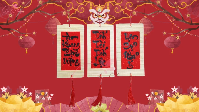 Các câu đối Tết 4 chữ hay nhất