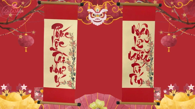 Các câu đối Tết 5 chữ hay nhất