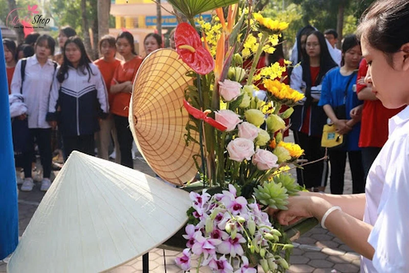 Các cuộc thi cắm hoa nhân ngày 20/11 để tri ân giáo viên