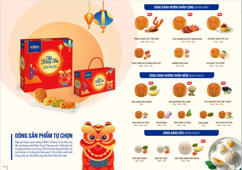 Các loại bánh trung thu ở Lala Shop đều có số lượng lớn, phân phối sỉ trên toàn quốc