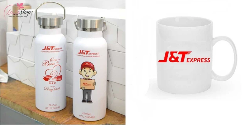 Các mẫu bình giữ nhiệt và ly sứ rất đa dạng cho doanh nghiệp lựa chọn làm quà tặng