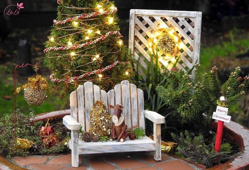Các phụ kiện bằng gỗ mang lại cảm giác ấm áp vào Giáng sinh