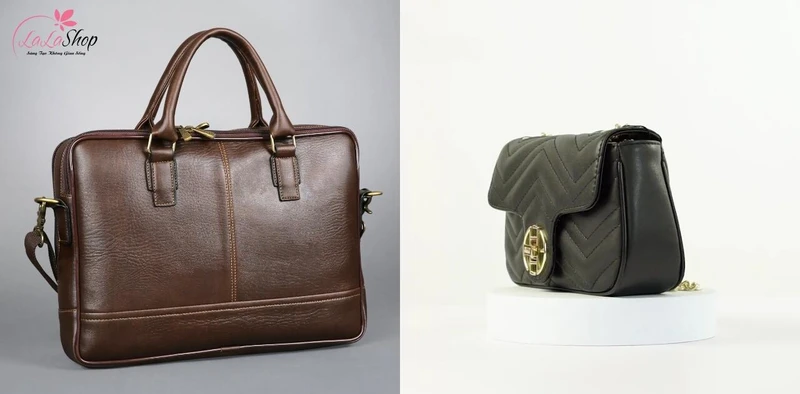 Cặp da hay túi xách sẽ hỗ trợ sếp mang được đồ đạc cần thiết