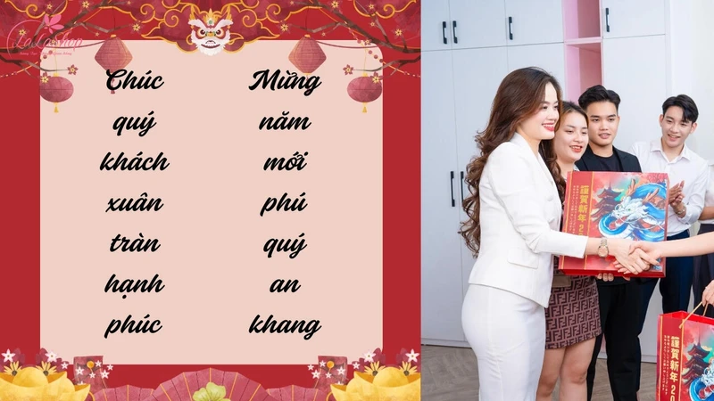 Câu đối chúc Tết khách hàng