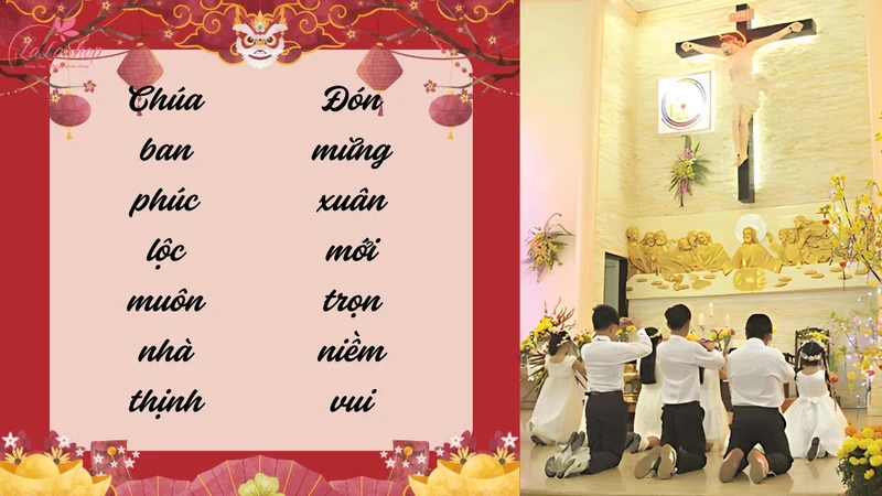 Câu đối Tết công giáo