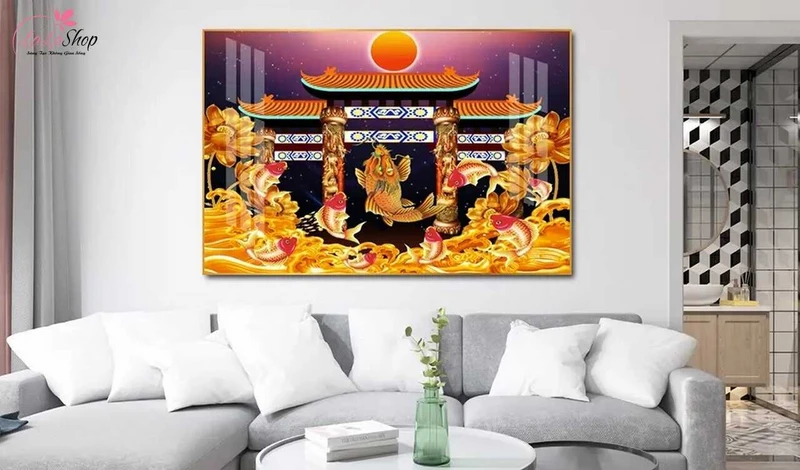 Chọn hướng treo tranh cho người mệnh Hỏa mang lại may mắn, tài lộc và sức khỏe