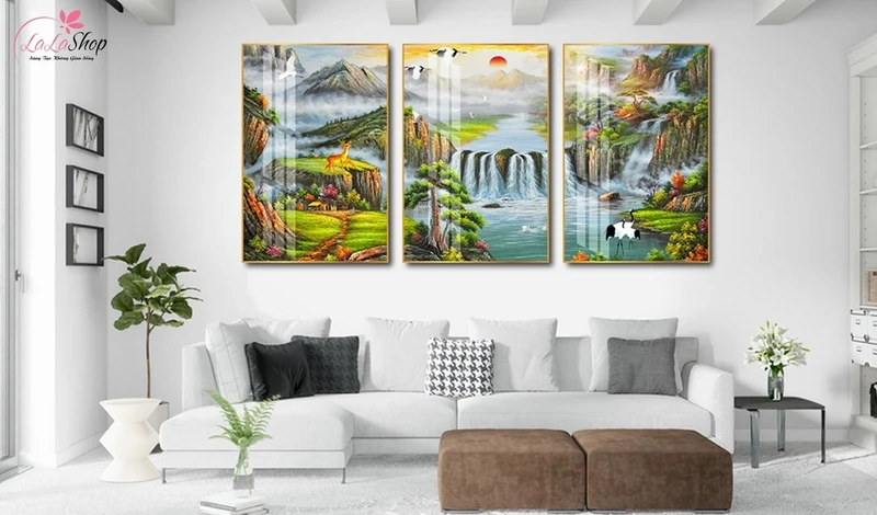 Chọn tranh hợp phong thủy vừa giúp tô điểm không gian, vừa thúc đẩy thành công và thịnh vượng