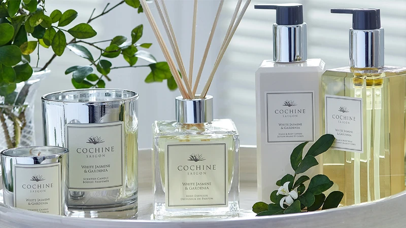 Cochine – SaiGon White Jasmine & Gardenia là một trong những hãng nến thơm cao cấp rất nổi tiếng hiện nay