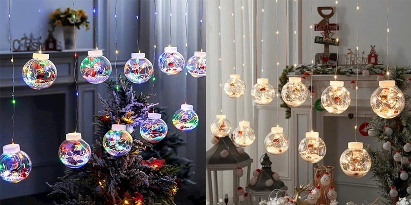 Dây đèn Led hình bông tuyết mang đến không khí Giáng sinh sự ấm áp, an lành