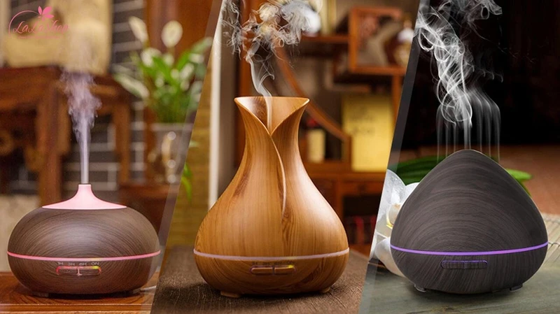 Đèn xông tinh dầu giúp tạo không gian thư giãn, thoải mái sau những giờ làm việc căng thẳng