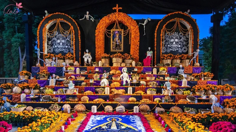 Día de Muertos là ngày để người Mexico và các nước Laton tưởng nhớ người thân quá cố