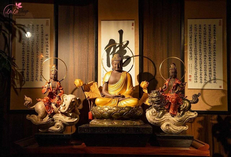 Diệu Tướng Thích Ca Tam Thánh