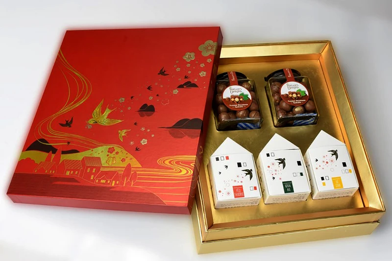 Đỗ Gia Phát luôn nổi bật với hộp đựng quà Tết đẹp, sang trọng, giá sỉ siêu rẻ