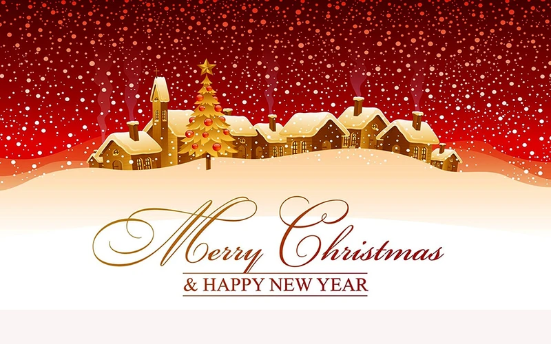 Đơn giản nhưng đem đến một hình ảnh rất đặc trưng nên bộ ảnh chúc mừng Noel và năm mới được đánh giá rất cao về tính thẫm mỹ