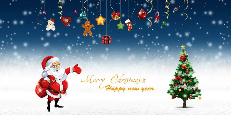 Đơn giản nhưng đem đến một hình ảnh rất đặc trưng nên bộ ảnh chúc mừng Noel và năm mới được đánh giá rất cao về tính thẫm mỹ