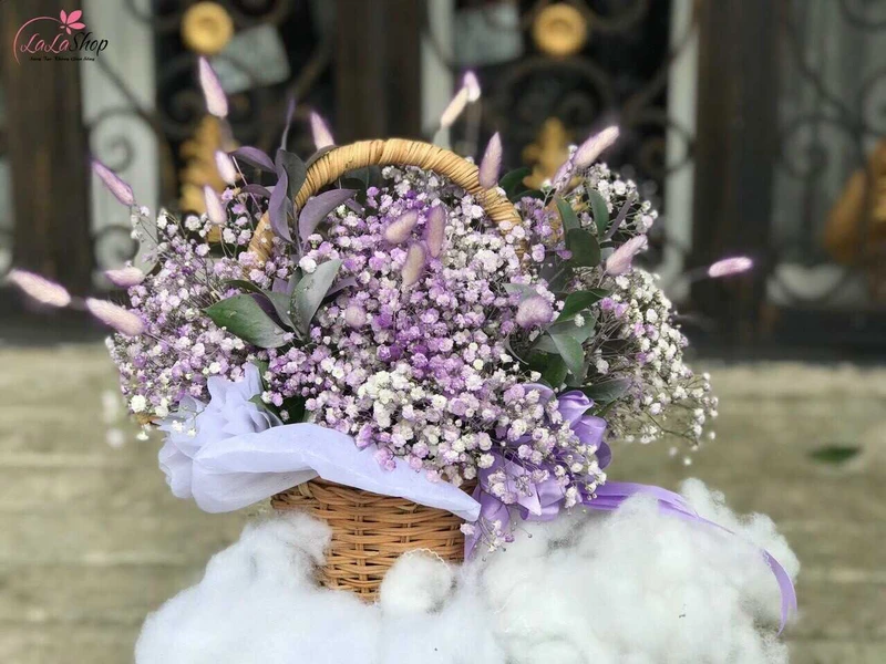 Dù là hoa tươi hay hoa khô thì hoa baby vẫn giữ nguyên nét đẹp