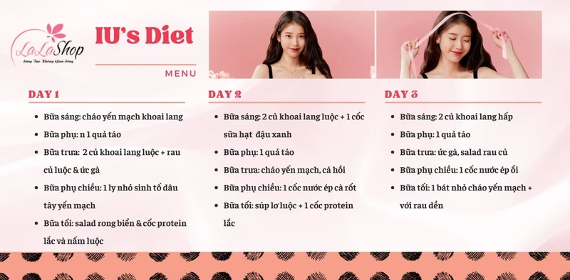 Em gái quốc dân chia sẻ thực đơn giảm cân cấp tốc của cô ấy