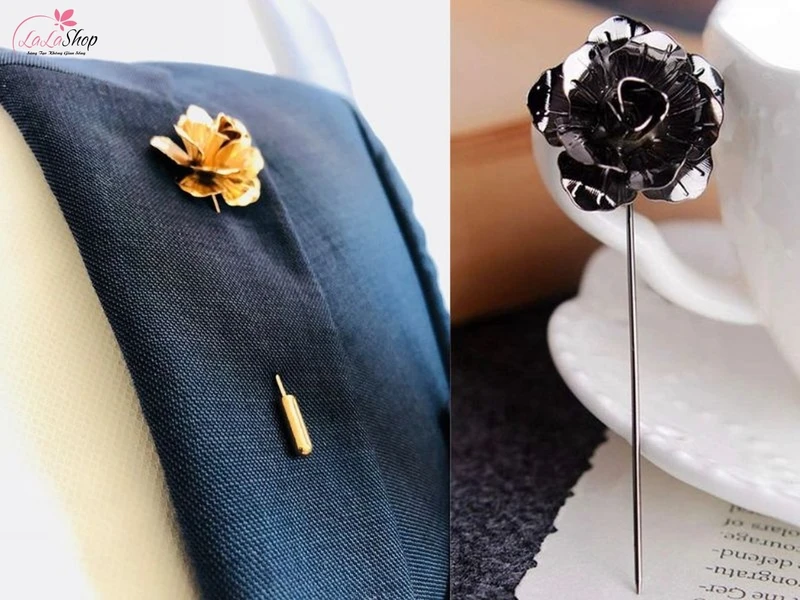 Ghim cài áo đem đến cho nam giới sự sang trọng
