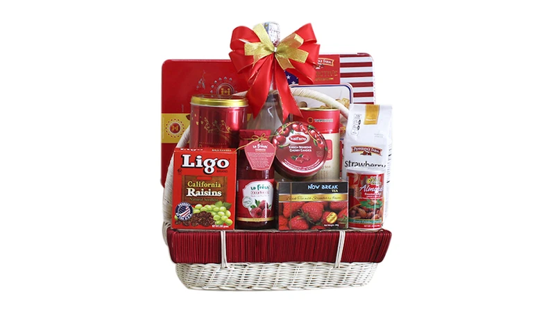 Giỏ đựng quà tết đẹp, siêu rẻ tại Quà Tặng Ánh Dương