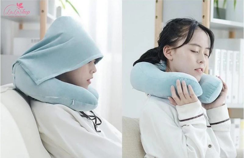 Gối chữ U giúp bảo vệ cổ