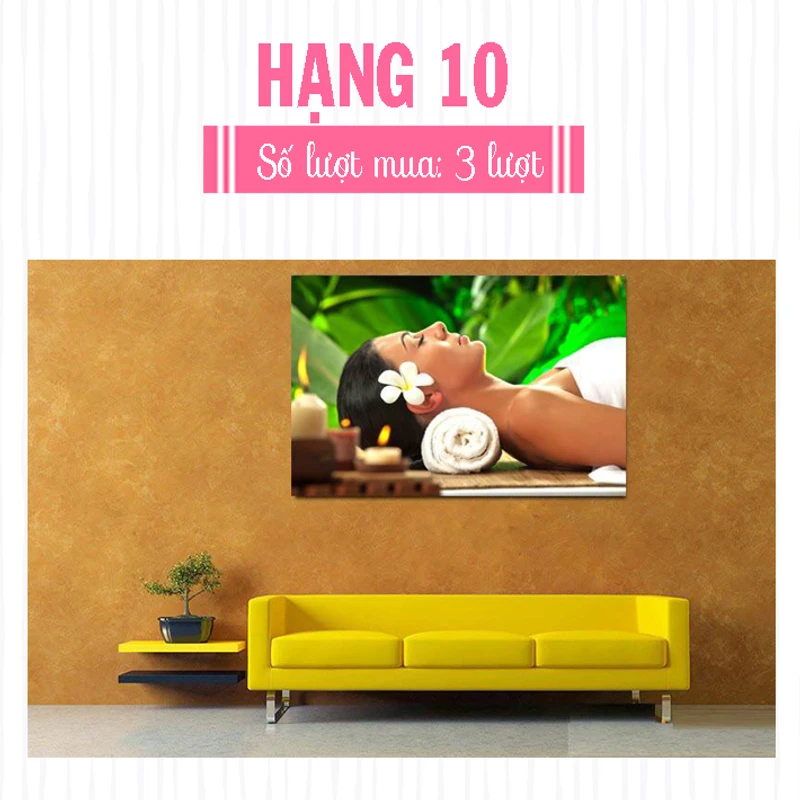 Top tranh treo tường bán chạy nhất tháng 3/2019